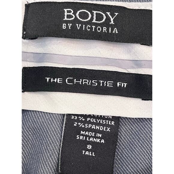 Body By Victoria Women's Size 8 Blue The Christie Flare Leg 70s Pants - Picture 2 of 8